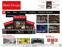 Tablet Screenshot of hoteldesign.gr